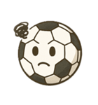 サッカーボール風スタンプ（個別スタンプ：11）