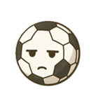 サッカーボール風スタンプ（個別スタンプ：16）