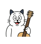 ちょいクセ強ネコ音楽隊（バンド多め）（個別スタンプ：1）