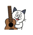 ちょいクセ強ネコ音楽隊（バンド多め）（個別スタンプ：5）
