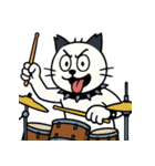 ちょいクセ強ネコ音楽隊（バンド多め）（個別スタンプ：16）