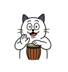 ちょいクセ強ネコ音楽隊（バンド多め）（個別スタンプ：17）