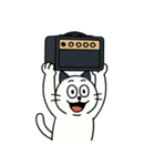 ちょいクセ強ネコ音楽隊（バンド多め）（個別スタンプ：21）