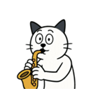 ちょいクセ強ネコ音楽隊（バンド多め）（個別スタンプ：23）