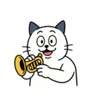 ちょいクセ強ネコ音楽隊（バンド多め）（個別スタンプ：24）