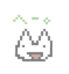 ドット絵の猫のスタンプ（個別スタンプ：10）