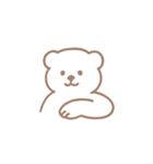 クマスタンプ_01（個別スタンプ：1）