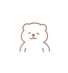 クマスタンプ_01（個別スタンプ：4）