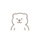 クマスタンプ_01（個別スタンプ：6）