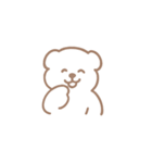 クマスタンプ_01（個別スタンプ：13）