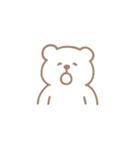 クマスタンプ_01（個別スタンプ：16）