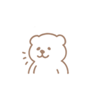 クマスタンプ_01（個別スタンプ：18）