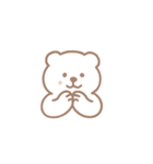 クマスタンプ_01（個別スタンプ：19）