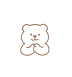 クマスタンプ_01（個別スタンプ：24）
