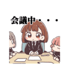 はたらく！スーツ女子の労働スタンプ！（個別スタンプ：26）