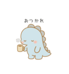 ふんわり恐竜くん-365日（個別スタンプ：2）