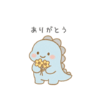 ふんわり恐竜くん-365日（個別スタンプ：3）