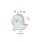 ふんわり恐竜くん-365日（個別スタンプ：18）