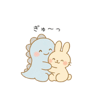 ふんわり恐竜くん-365日（個別スタンプ：27）