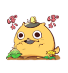 かんたんマーモット 春デスネ（個別スタンプ：5）