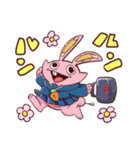 かんたんマーモット 春デスネ（個別スタンプ：8）