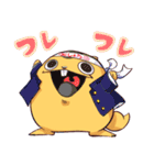 かんたんマーモット 春デスネ（個別スタンプ：10）