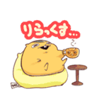 かんたんマーモット 春デスネ（個別スタンプ：24）