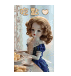 スーザン人形3 おはようございます（個別スタンプ：25）