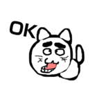 変顔猫のメッセージ 2（個別スタンプ：10）