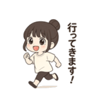 【ゆるっとお団子ヘア彼女】（個別スタンプ：40）