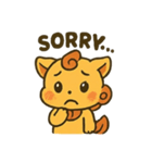 シーサーくん（English）（個別スタンプ：4）