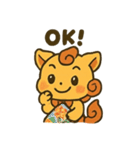 シーサーくん（English）（個別スタンプ：5）