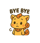 シーサーくん（English）（個別スタンプ：13）