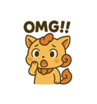 シーサーくん（English）（個別スタンプ：14）