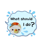 ARuAのやさしい英語（個別スタンプ：35）