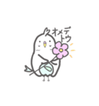 インコのスカート（個別スタンプ：11）