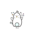 インコのスカート（個別スタンプ：36）