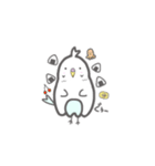 インコのスカート（個別スタンプ：38）