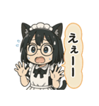ネコ耳メイドのみるるちゃん（個別スタンプ：22）
