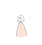 ゆるい人と漢字（個別スタンプ：7）