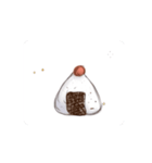 おしゃれな梅おにぎりスタンプ（個別スタンプ：2）