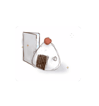 おしゃれな梅おにぎりスタンプ（個別スタンプ：11）