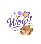 優しい言葉と小さな仲間たち（個別スタンプ：4）