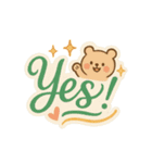 優しい言葉と小さな仲間たち（個別スタンプ：9）