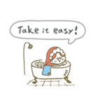 英語♡カラフルマリーちゃんスタンプ（個別スタンプ：12）