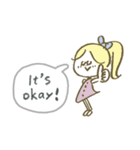 英語♡カラフルマリーちゃんスタンプ（個別スタンプ：20）