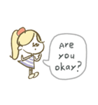 英語♡カラフルマリーちゃんスタンプ（個別スタンプ：23）