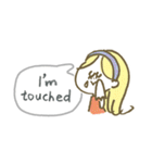 英語♡カラフルマリーちゃんスタンプ（個別スタンプ：24）