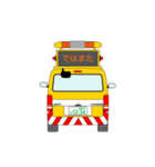 パトカー電光掲示板風2（個別スタンプ：12）