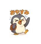 あいさつするペンギン（個別スタンプ：2）